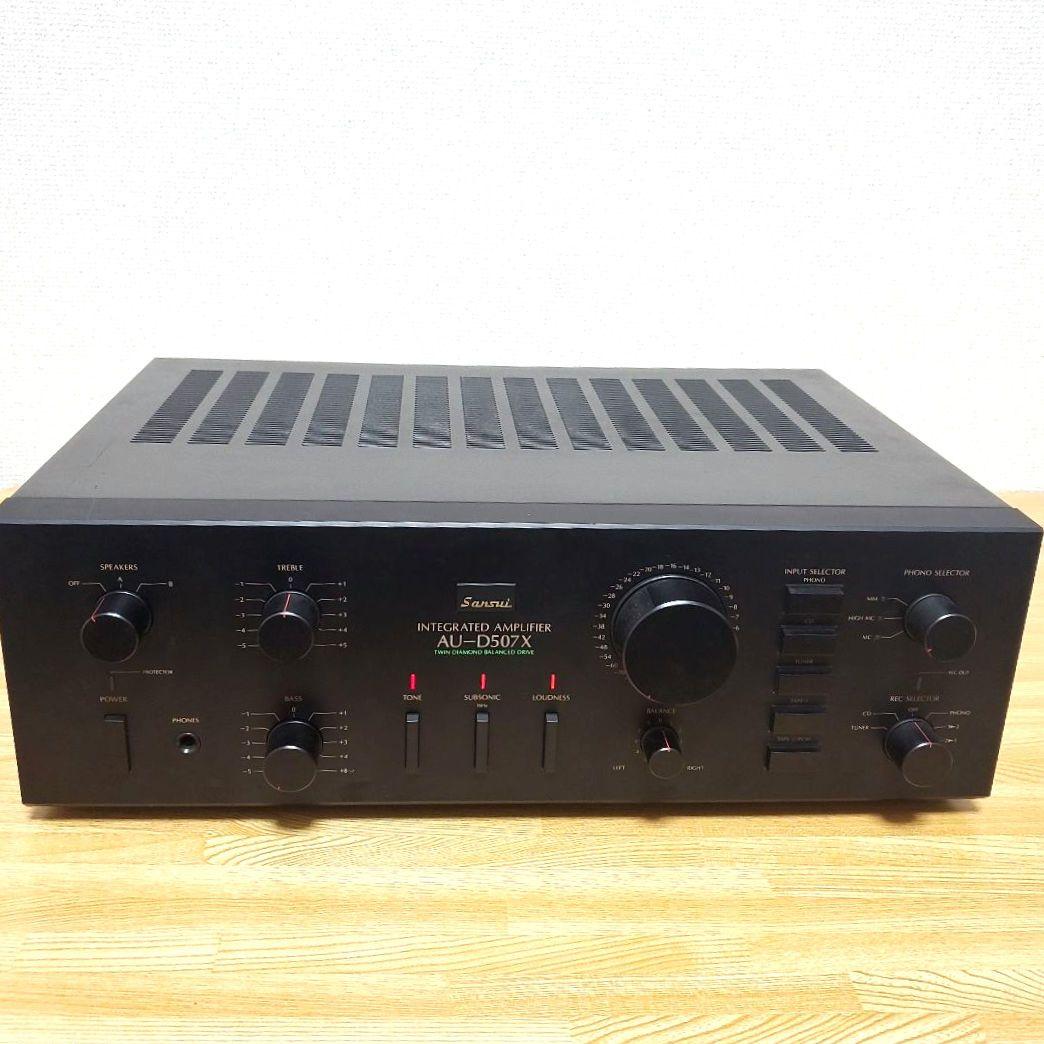 山水 SANSUI AU-D507X プリメインアンプ Xバランス 通電確認済