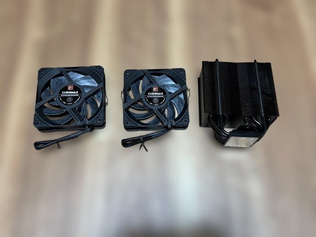 PC用ファン・クーラー NOCTUA NH-U12A chromax.black