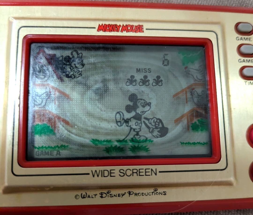 ☆任天堂ゲームウォッチ　ミッキーマウス☆