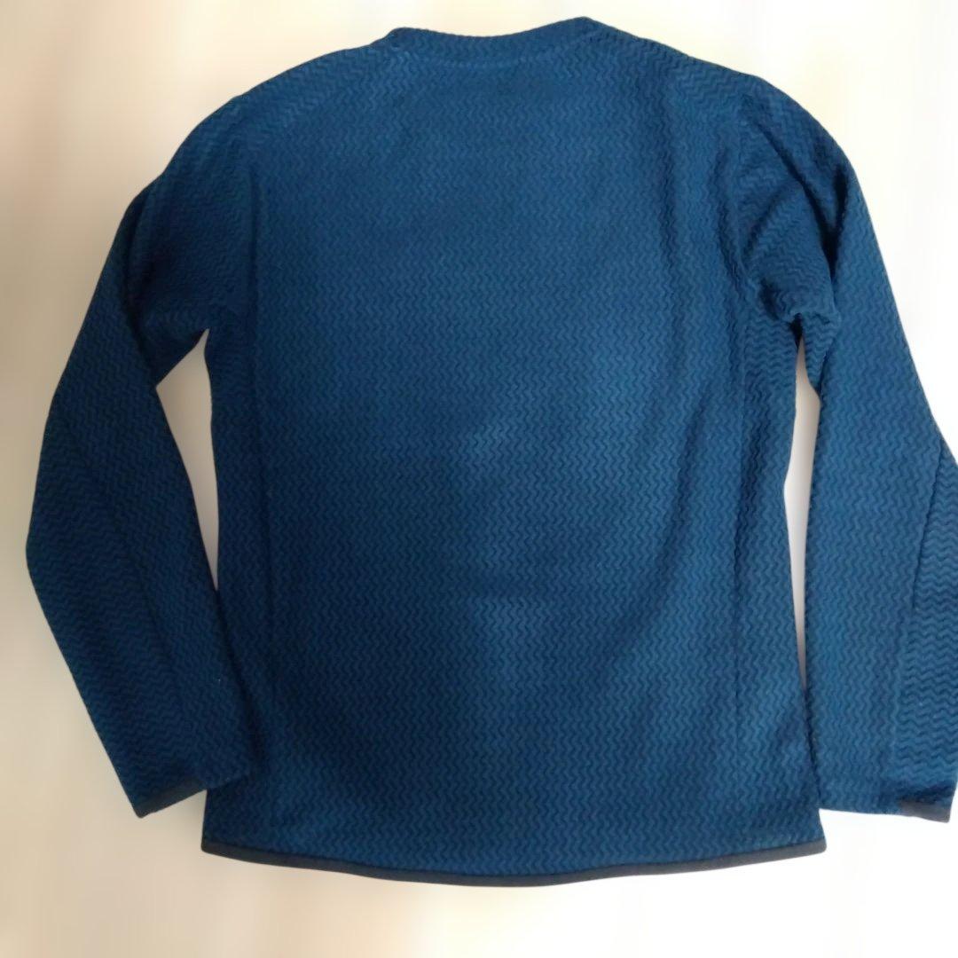 Patagonia パタゴニア R1エアクルー XSサイズ ブルー トップスXS