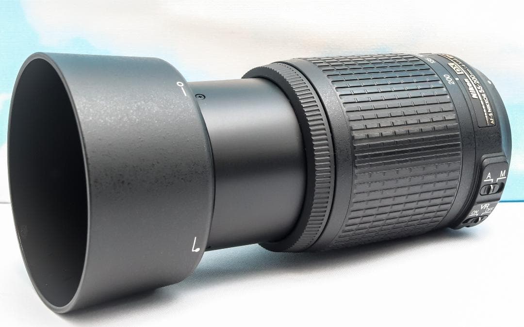 ニコン Nikon AF-S 55-200mm⭐️手振れ補正付き⭐️望遠レンズ