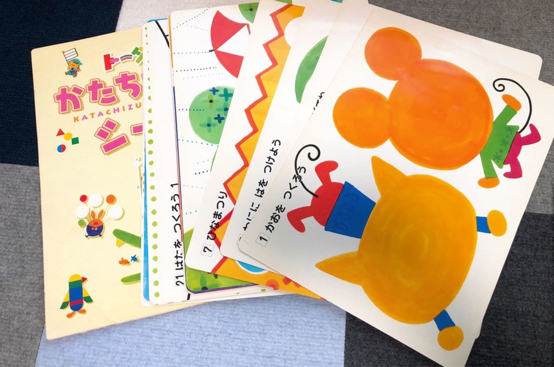 トータル　療育　絵カード　パズル　英語　CD かるた　カードパネル　セット