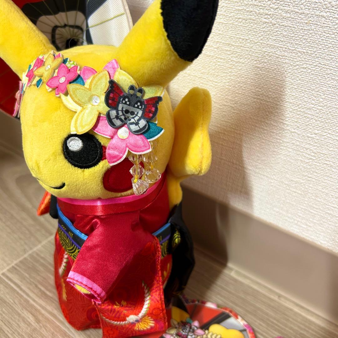 ポケモンセンター京都限定　舞妓はんピカチュウ　タグ付き
