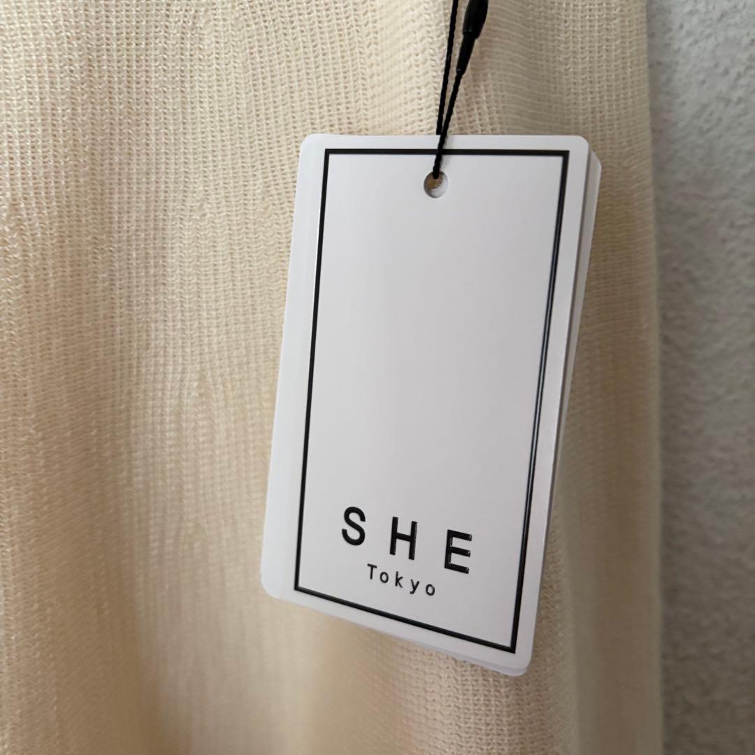 新品 SHE Tokyo スカート オフホワイト