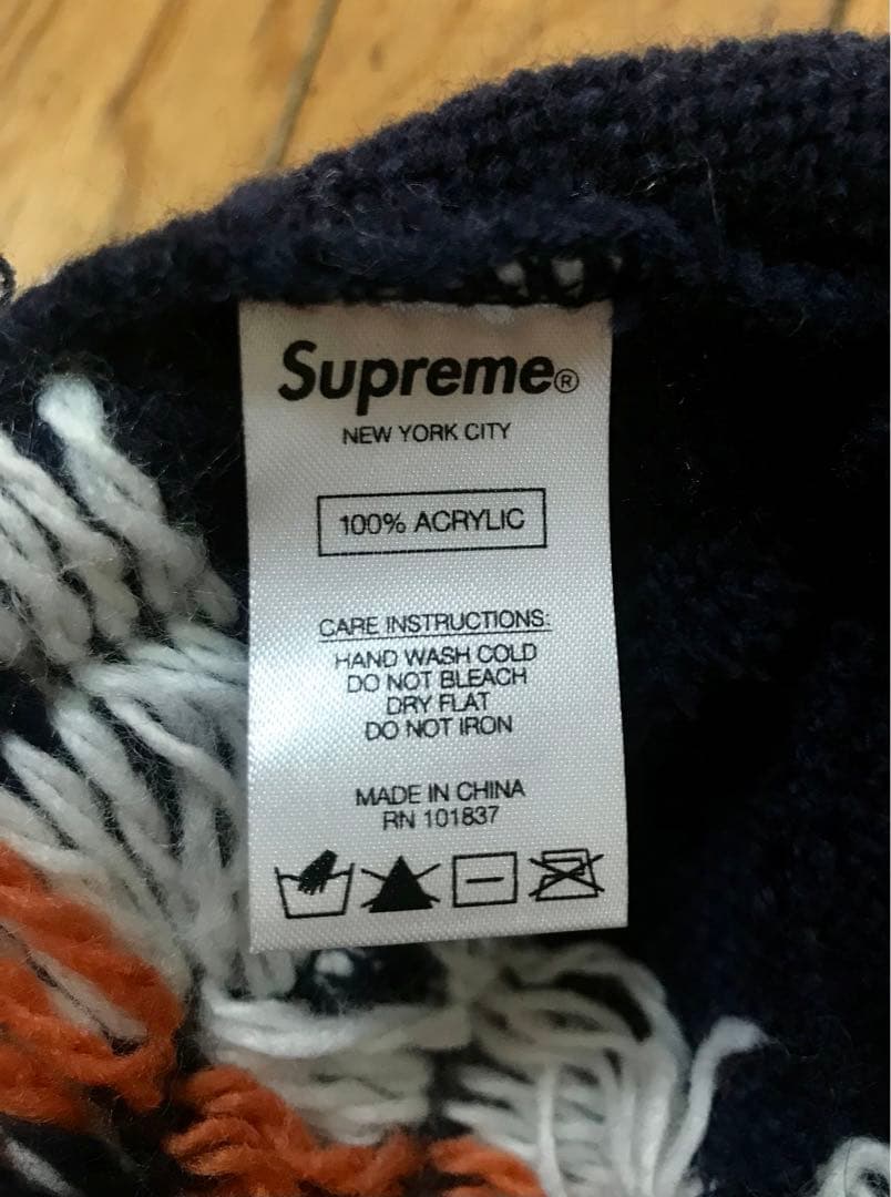 美品 supreme facemask beanie シュプリーム 覆面 マスク