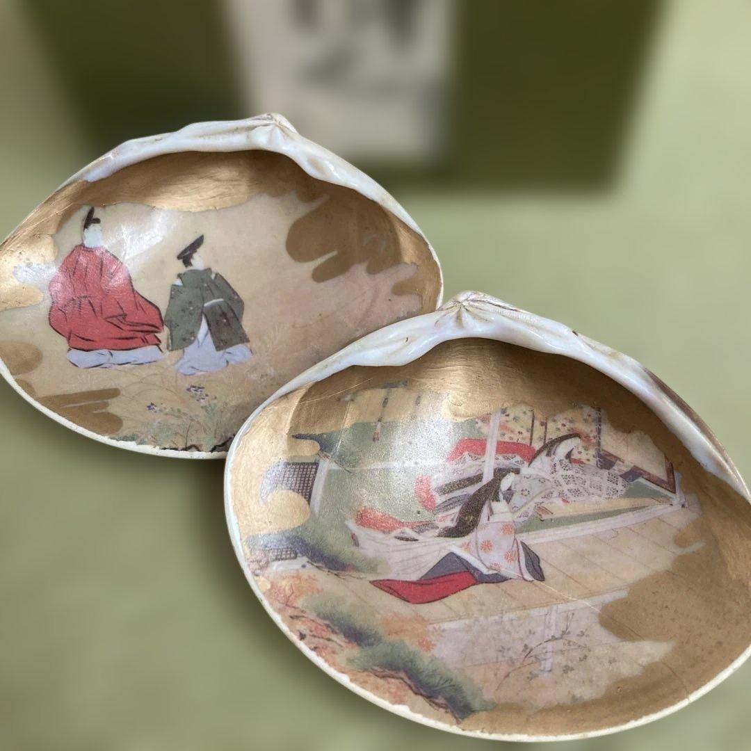 貝合わせ　王朝文筆　五組