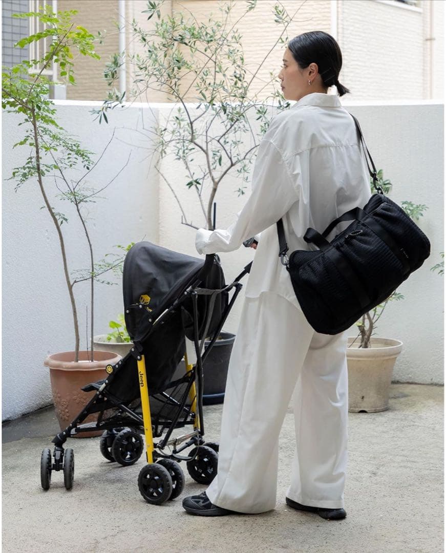 【新品】EDITA. 洗濯機で洗えるWashable gather boston