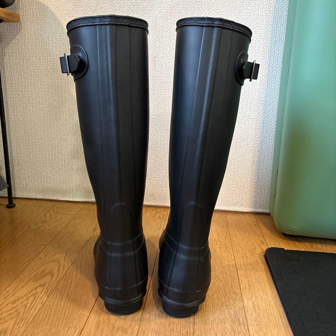 HUNTER ブラック 長靴　24Cm