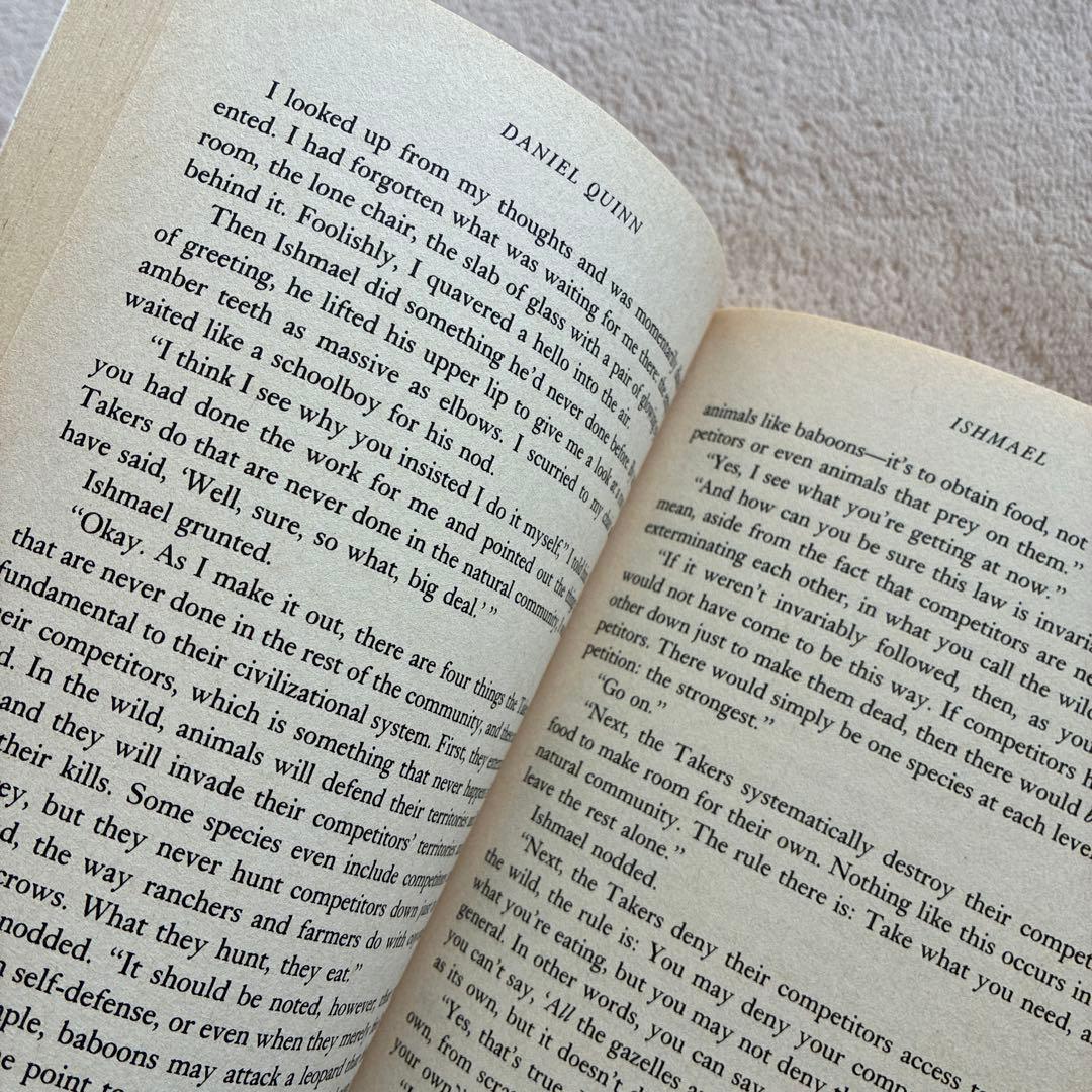 洋書 ISHMAEL: An Adventure of the Mind