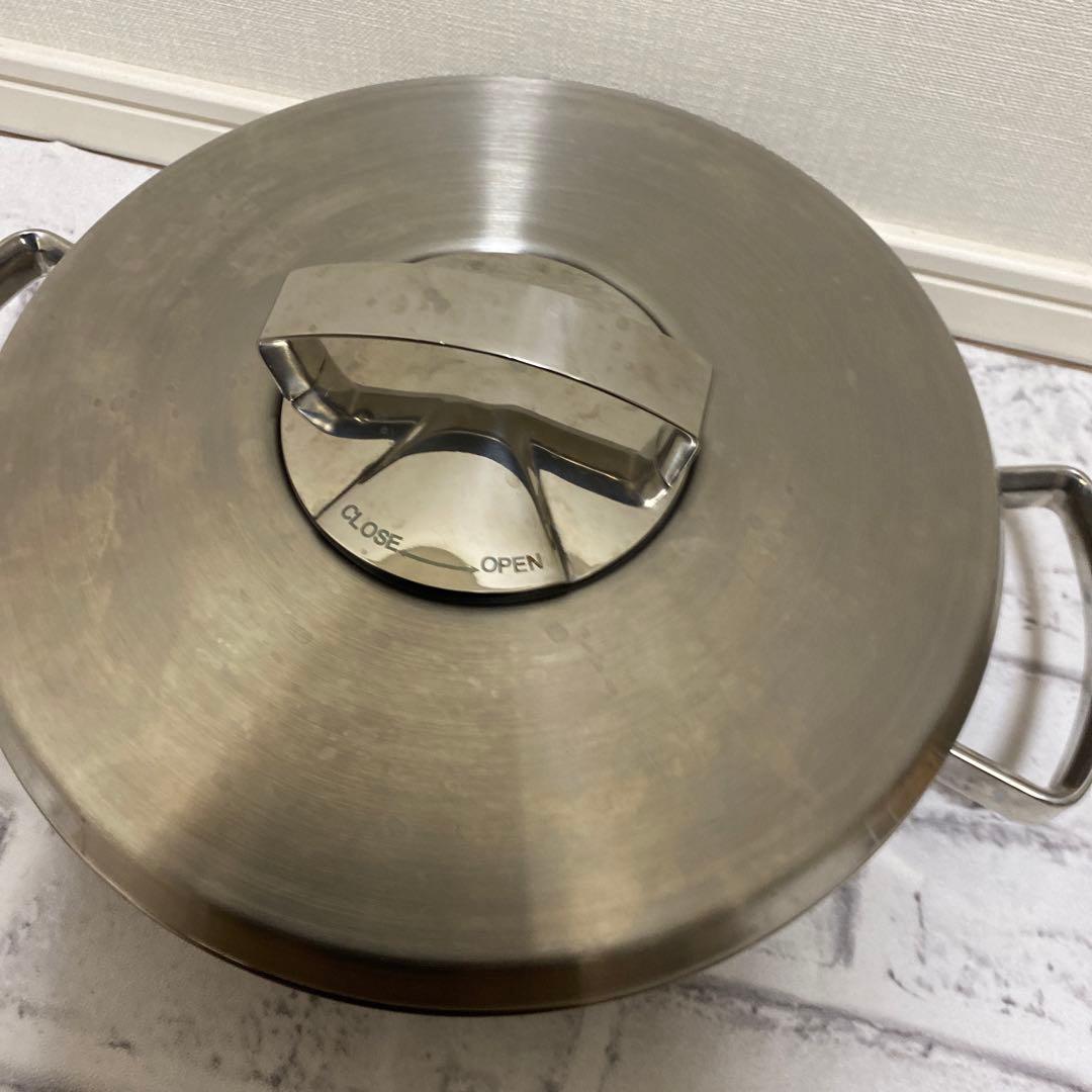 み*ゆ様 ジェンマ GEMKOCH ステンレス両手鍋　24cm