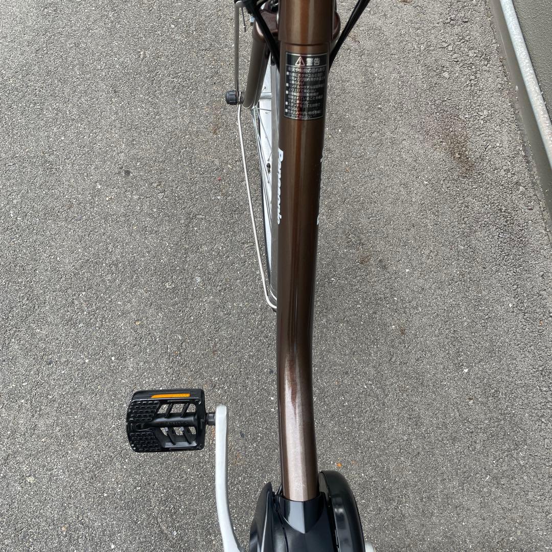 パナソニック電動アシスト自転車26インチブラウン
