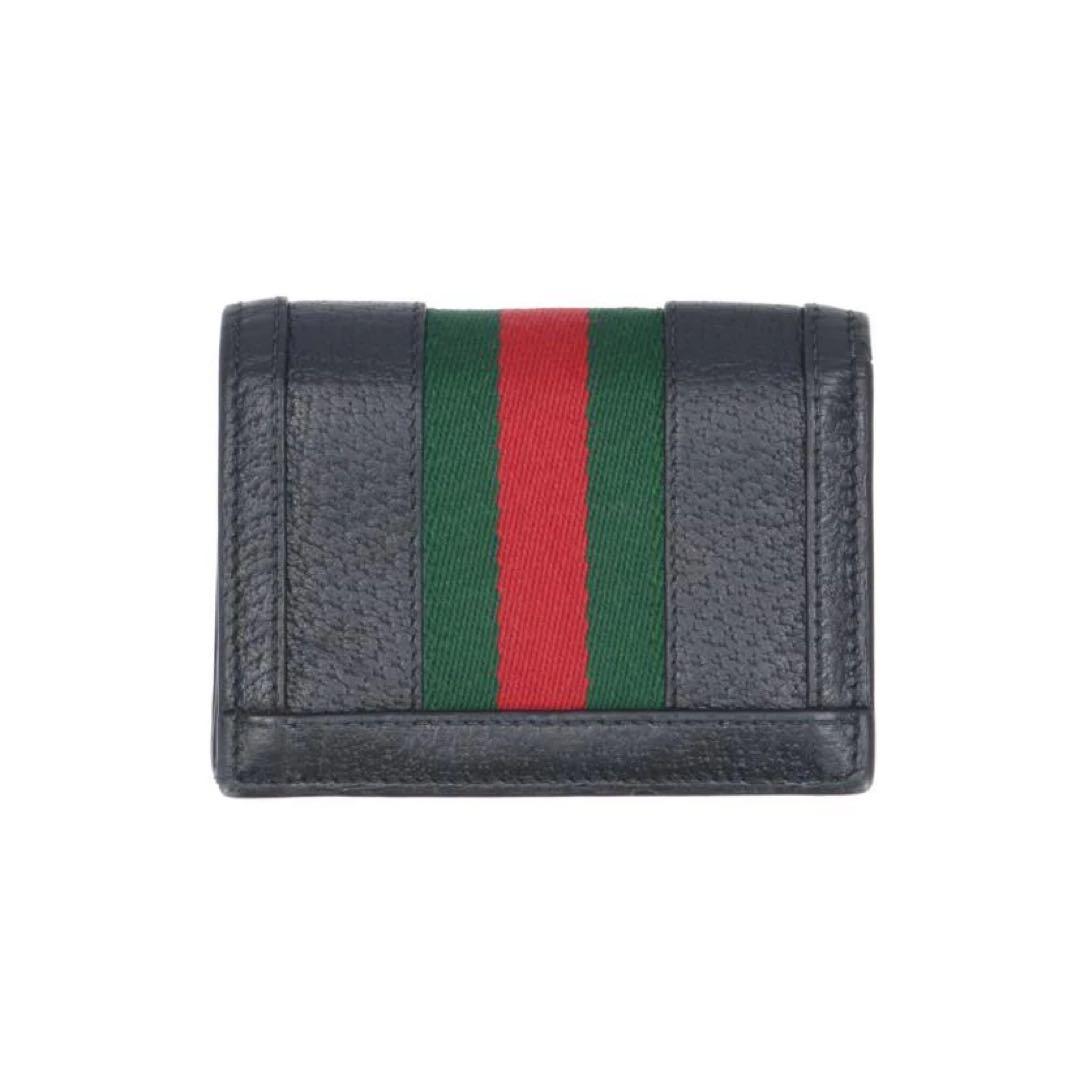 Gucci GGロゴ 二つ折り財布 ブラック