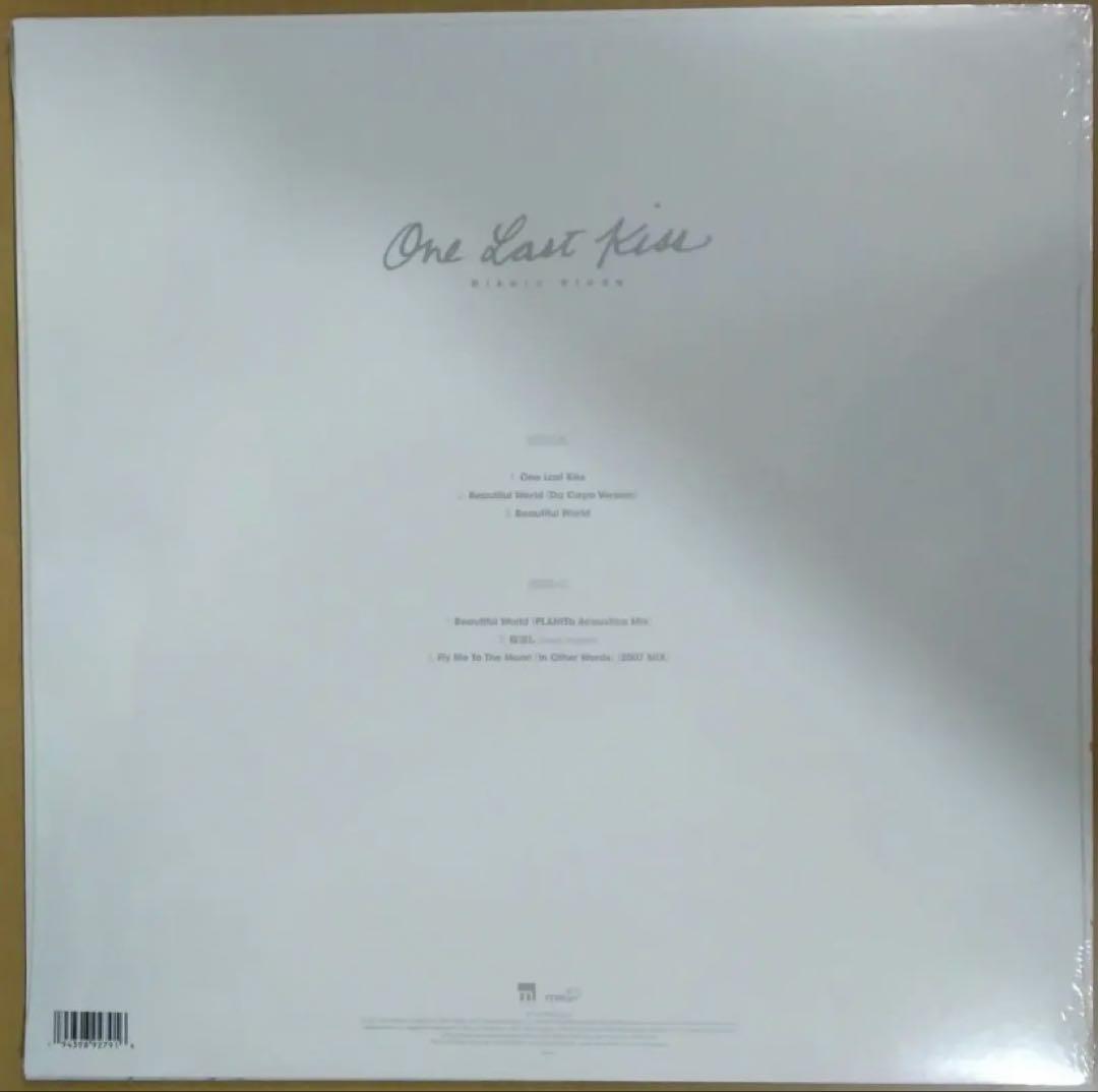 宇多田ヒカル/One Last Kiss アスカ 特典ステッカー付　US盤