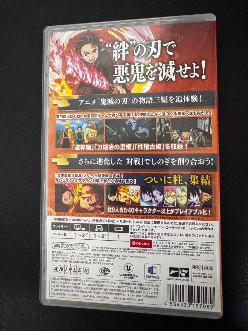 鬼滅の刃　ヒノカミ血風譚2 Switch
