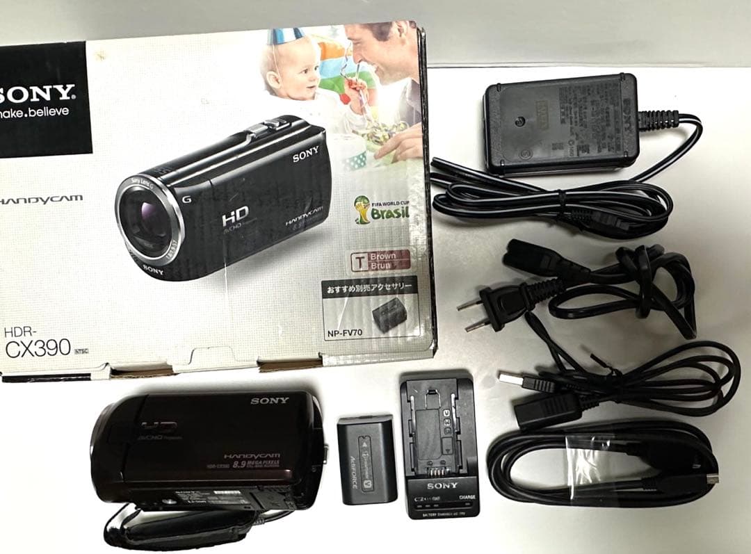 【箱付き】SONY HDR-CX390 ビデオカメラ