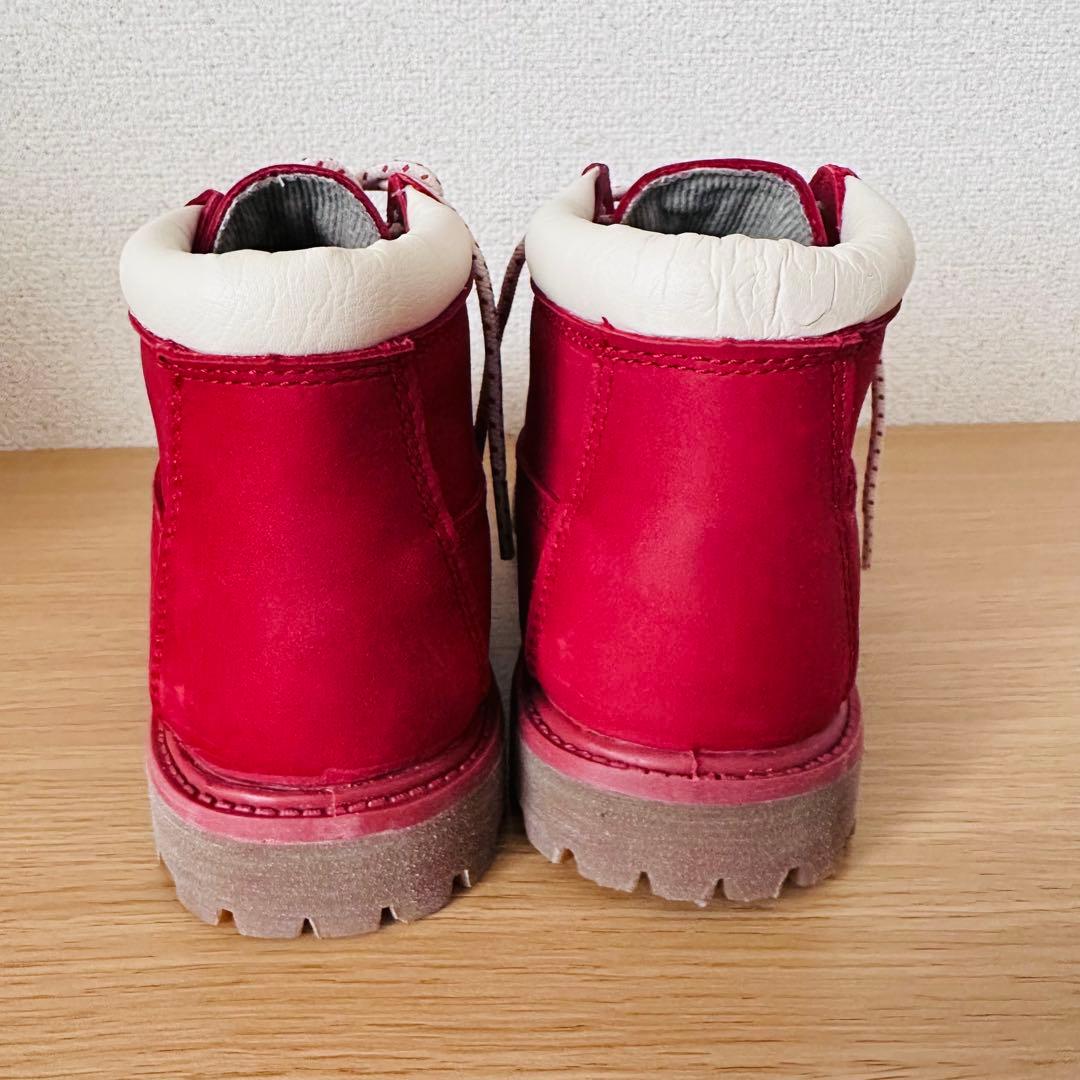 Timberland (女性)ブーツ　ワインレッド
