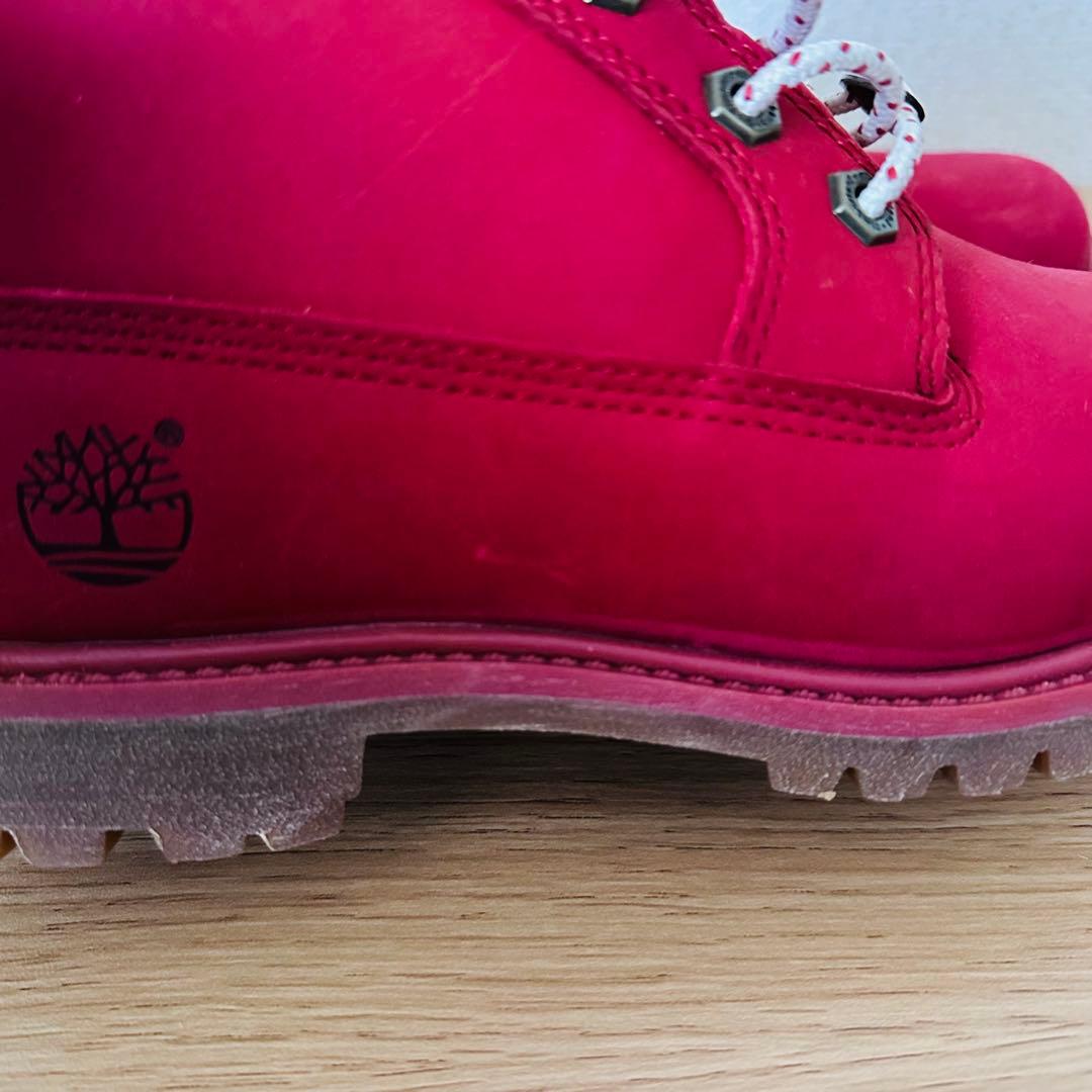 Timberland (女性)ブーツ　ワインレッド