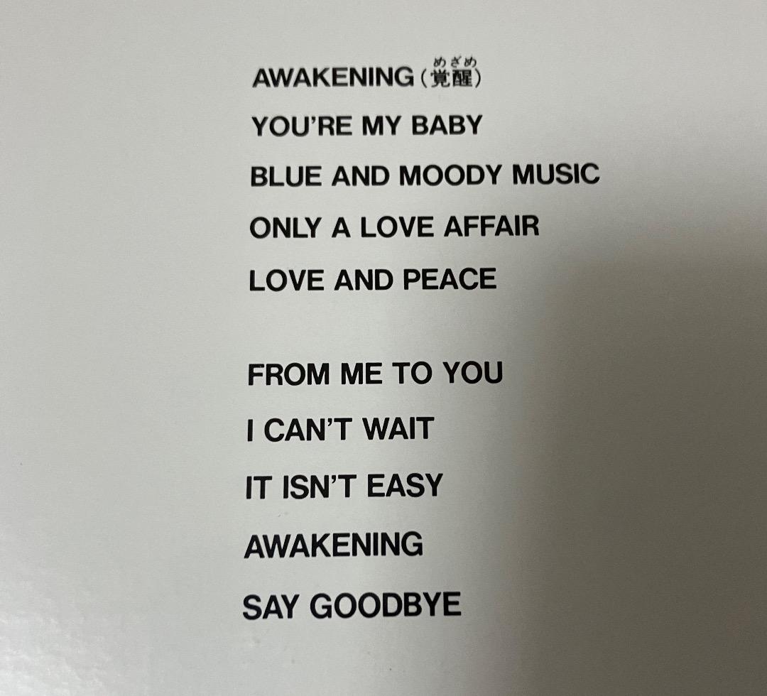 佐藤博 / awakening 覚醒 アナログ レコード 新品