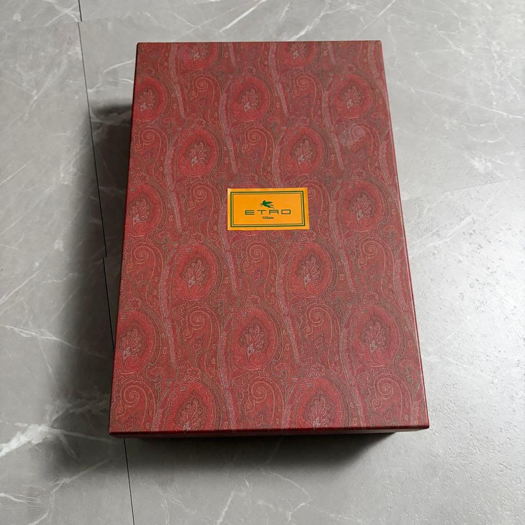 未使用　箱付き　ETRO エトロ　ワンピース　ペイズリー柄　総柄