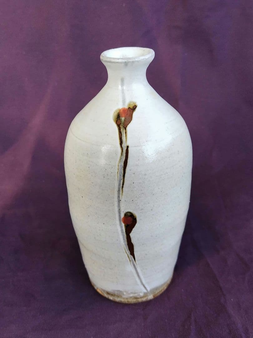 草文花入 (三上 亮) 未使用 新品同様