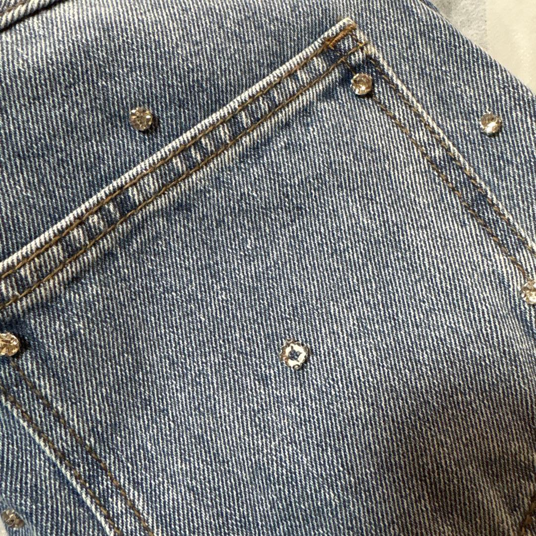 Bibiy JEWEL DENIM ビジューデニム　S