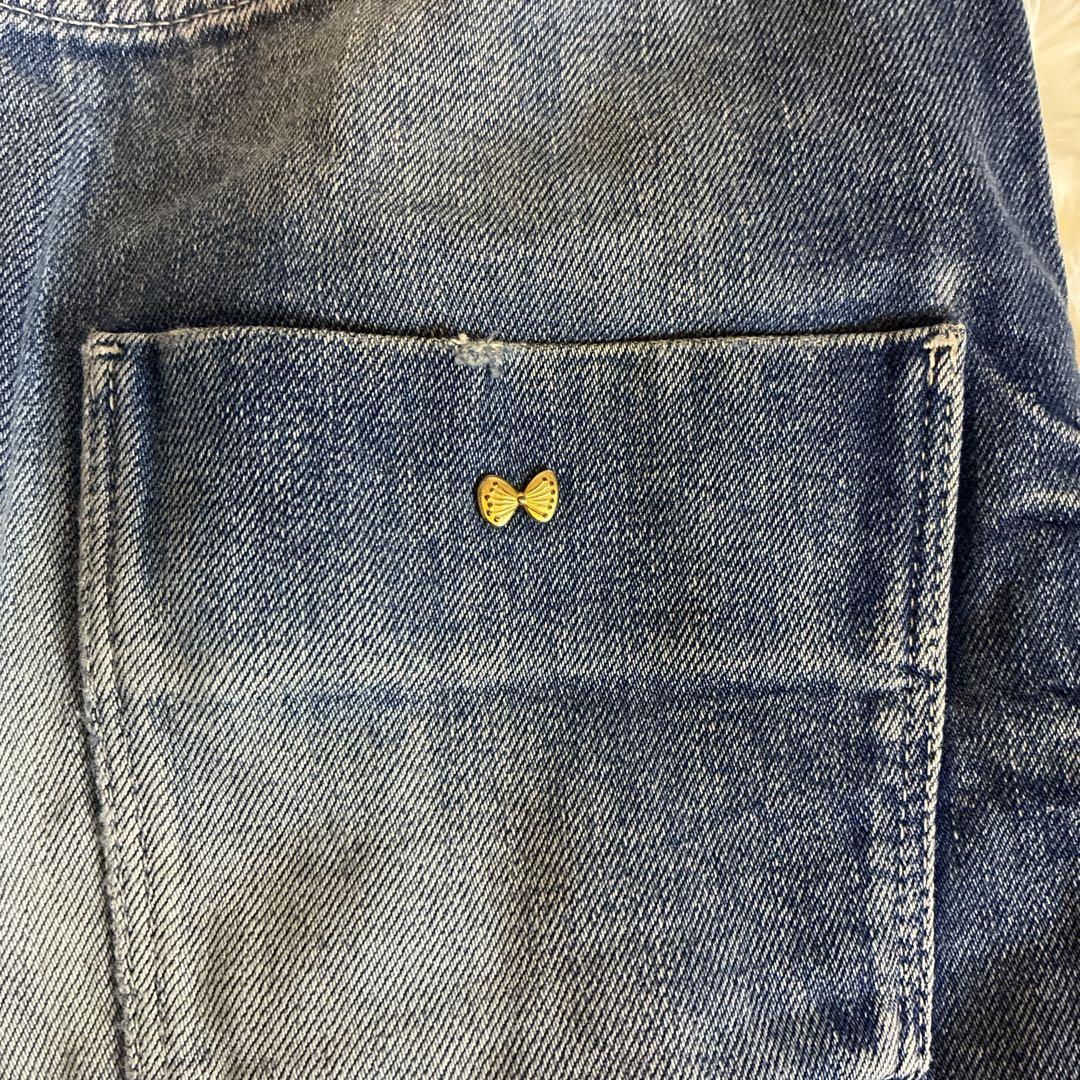 【美品】mina perhonen ミナペルホネン alwaysデニムパンツ38