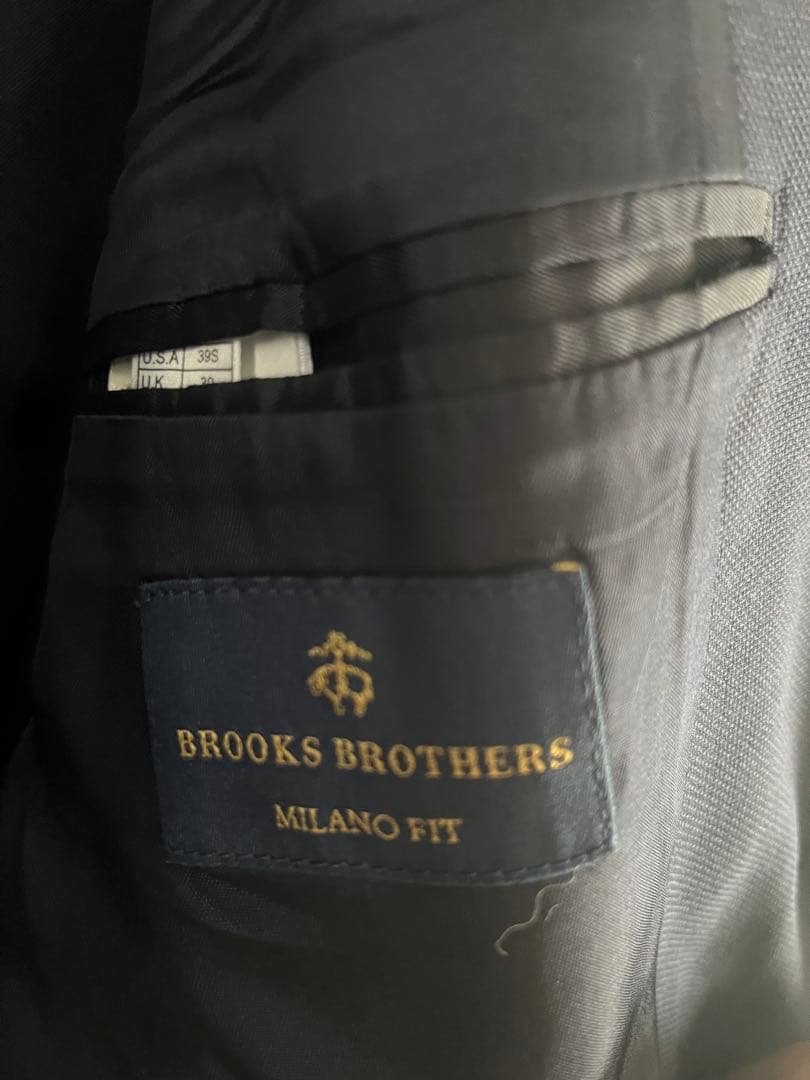 Brooks Brothers 紺ブレザージャケット39S ブルックスブラザーズ