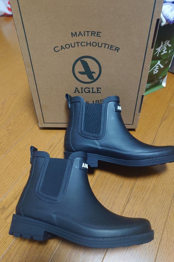 ゆうちゃんさん専用！AIGLEレインシューズ