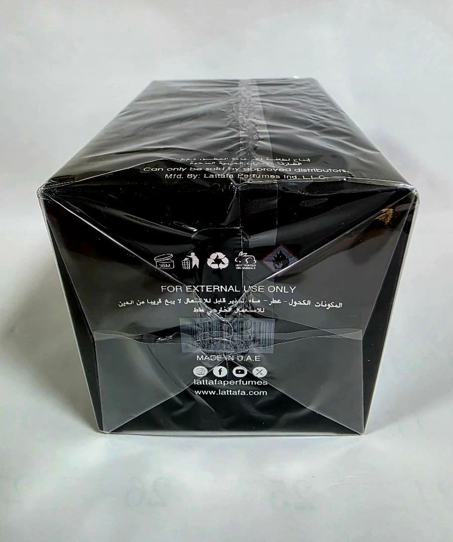未開封LattafaASAD ELIXIR100ml×2個 アラビア香水UAE製