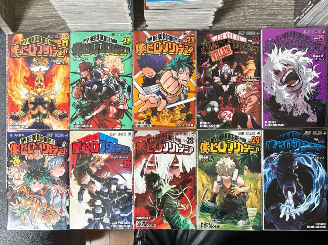 僕のヒーローアカデミア 全37巻セット　1-37巻 ◎即日配送