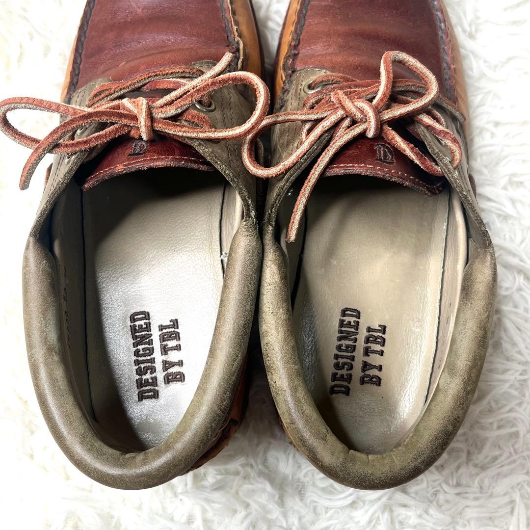 【美品】 Timberland 3eye スリーアイ 26cm デッキシューズ