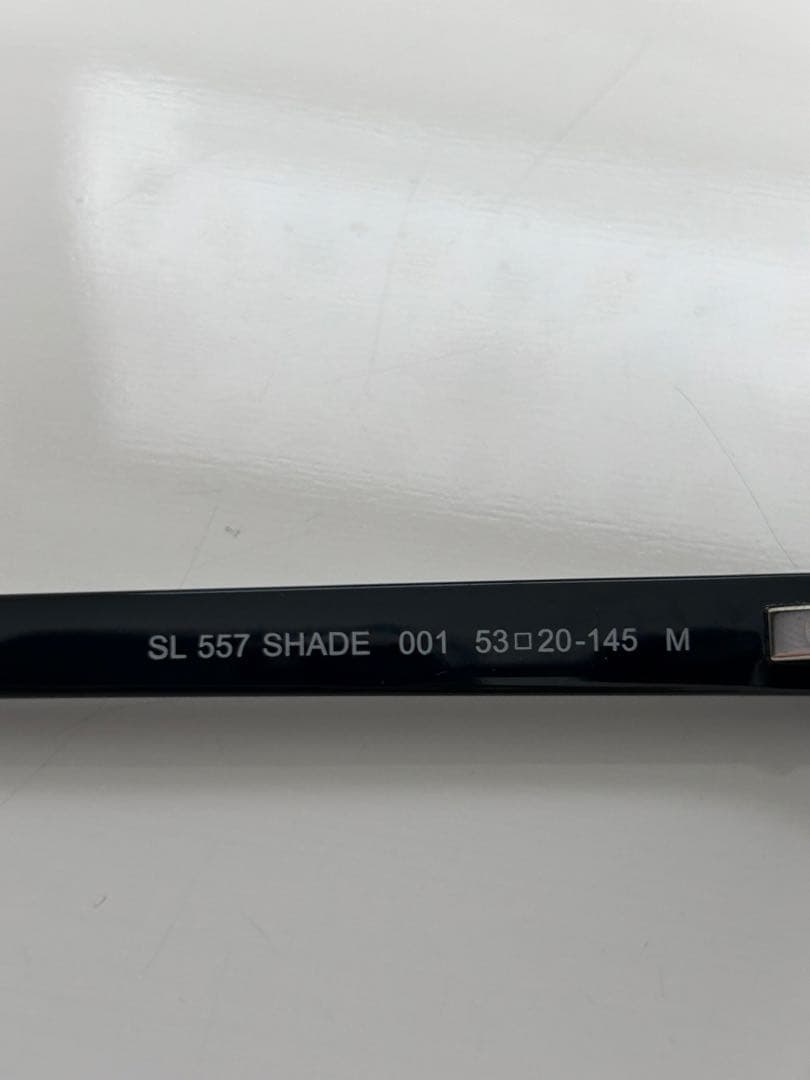 Saint Laurent SL 557 SHADE BLACK 美品