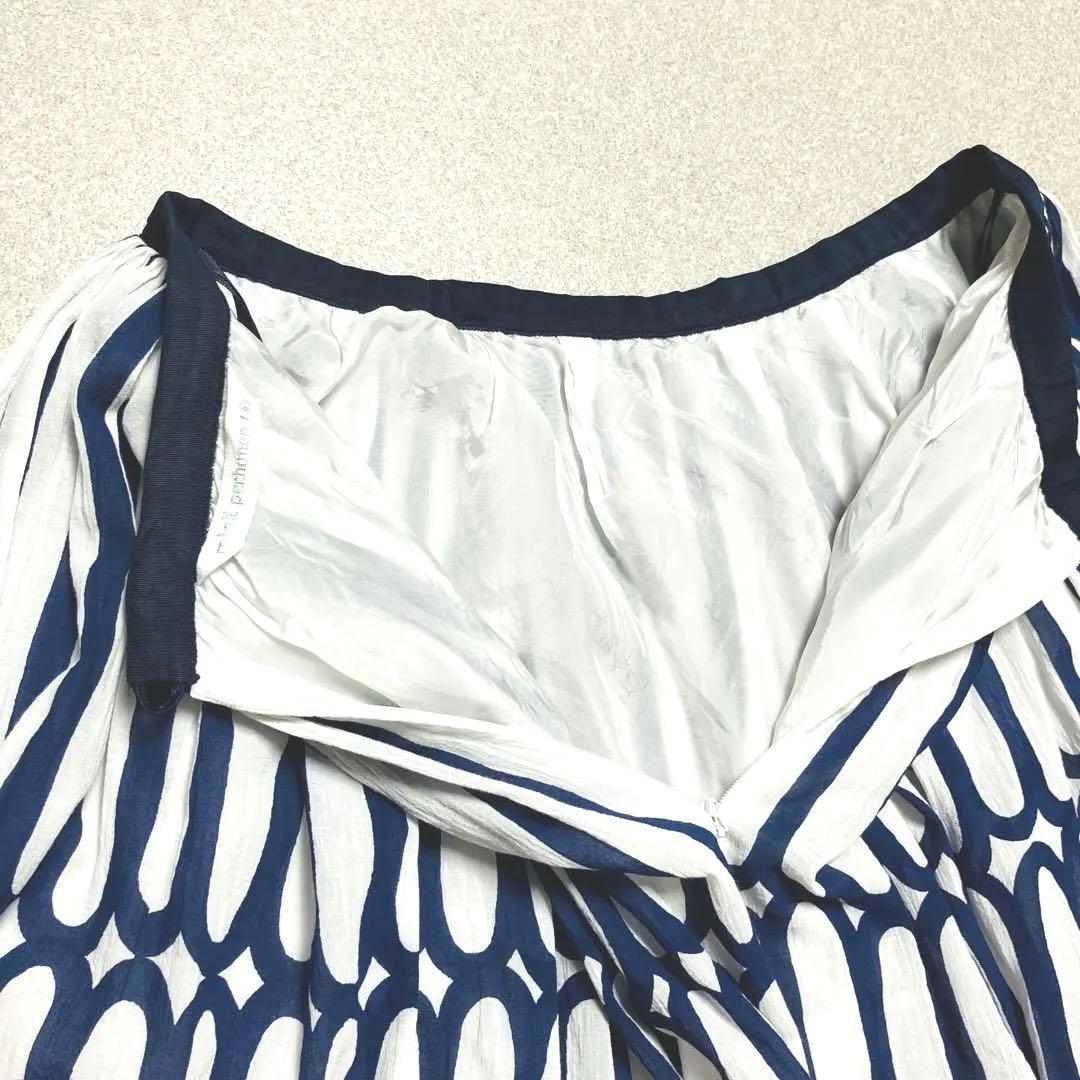 mina perhonen finger stripe スカート ミナペルホネン