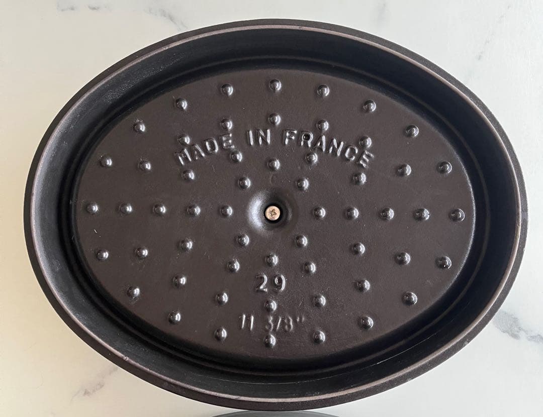 STAUB LA COCOTTE 黒 オーバル鍋　29cm ブラック