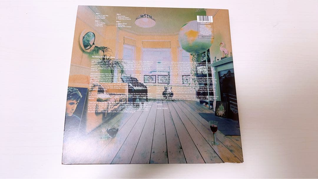 Oasis Definitely May 限定ピンク盤 オアシス
