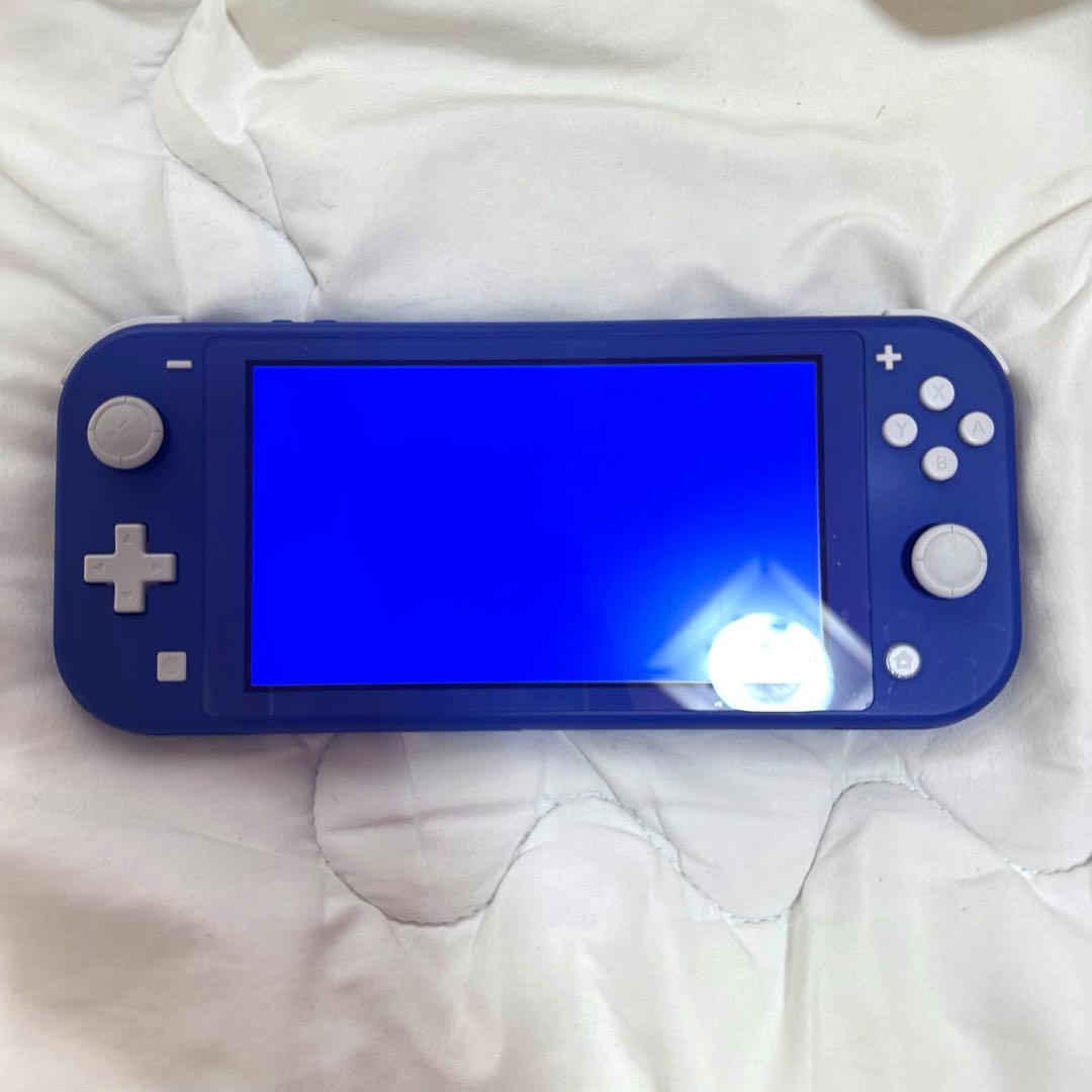 Nintendo スイッチライト　ブルー　箱あり　ジャンク品