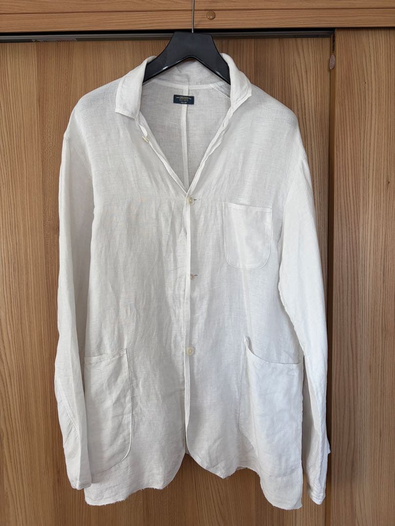 maatee&sons “極上LINEN薄” 1枚仕立てJACKET 別注