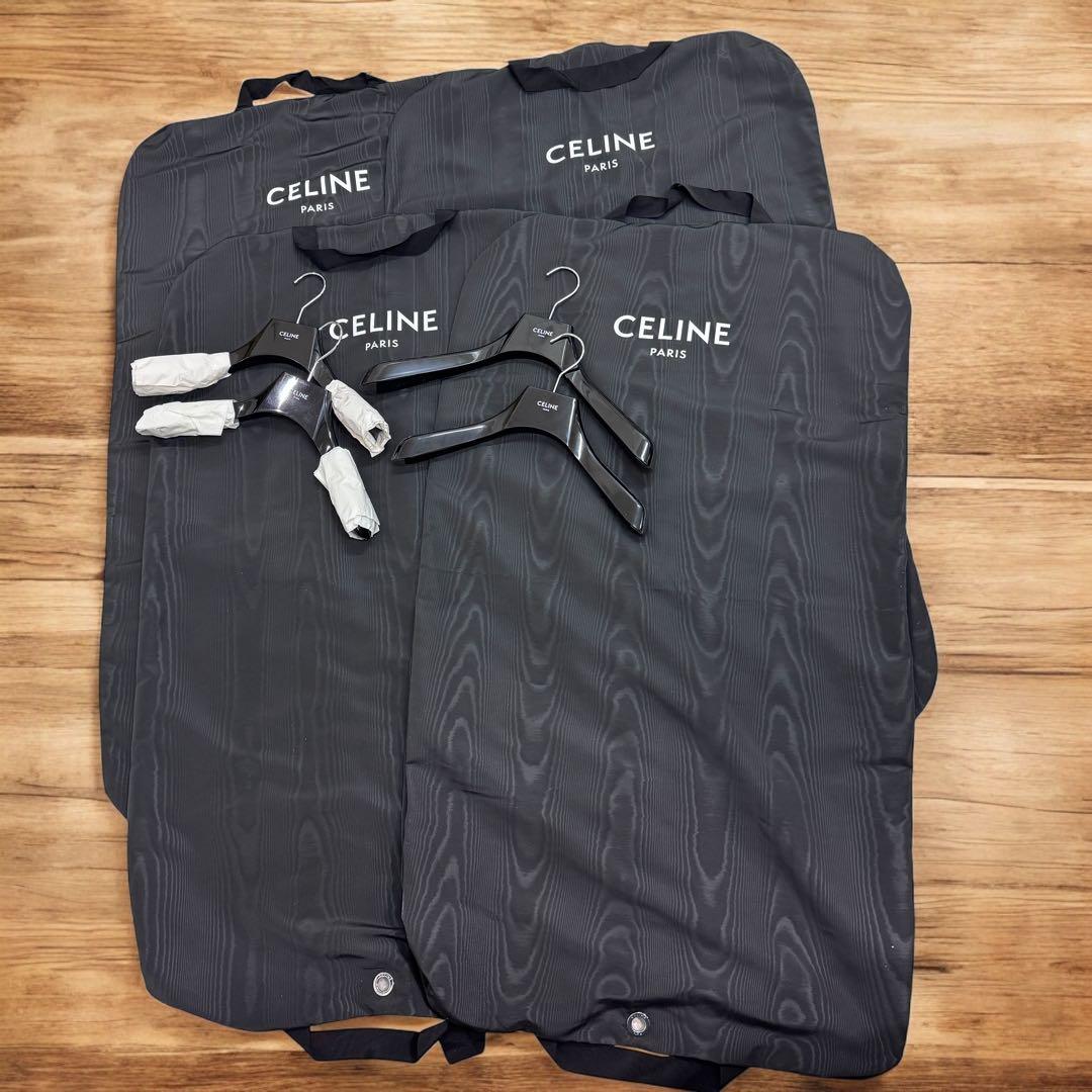 CELINE 2個セット ガーメントケース ハンガー付き