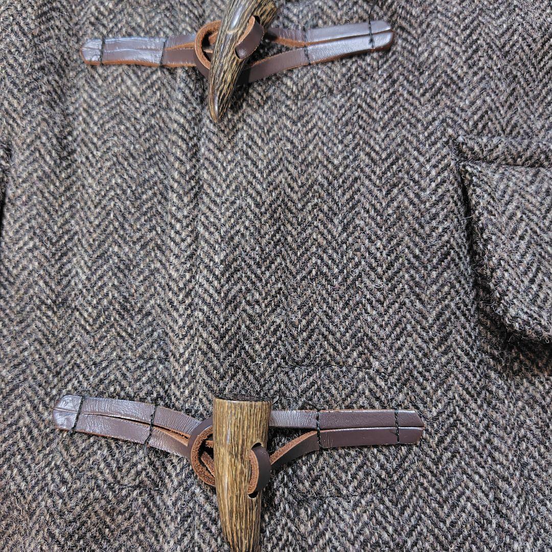 THE SCOTCH HOUSE Harris Tweed ダッフルコート L