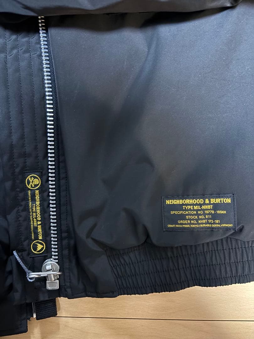 ネイバーフット 17AW NB.WEP E-JKT ボンバージャケット L
