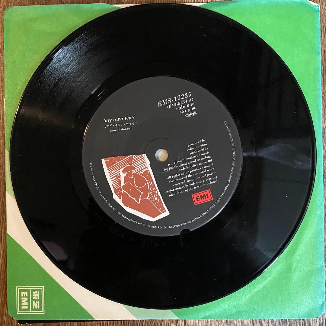 DURAN DURAN MY OWN WAY EMS-17235 プロモ