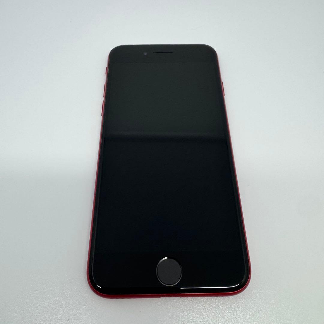 【美品】iPhone SE3 128GB RED 大容量バッテリー 100%