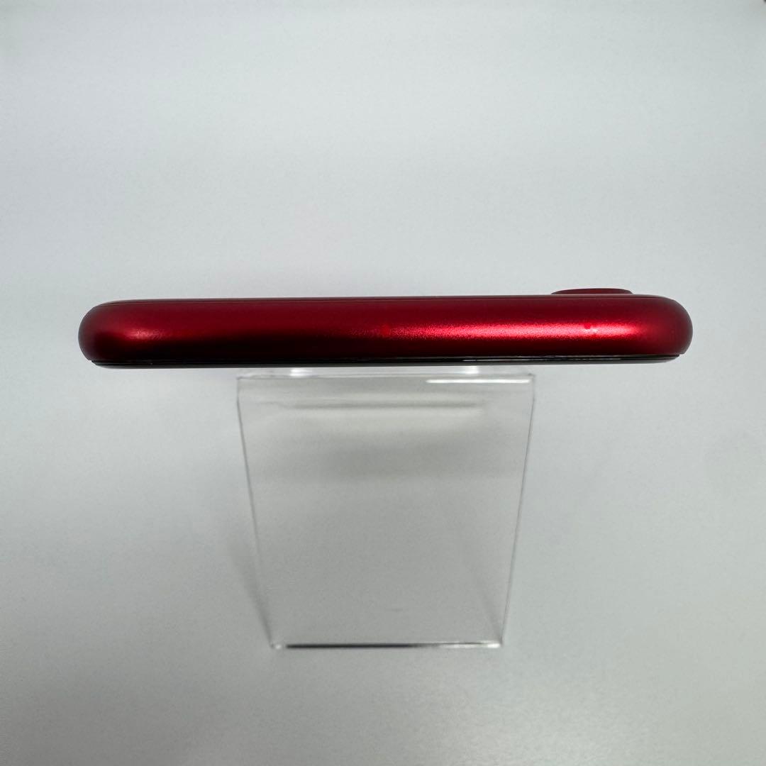 【美品】iPhone SE3 128GB RED 大容量バッテリー 100%