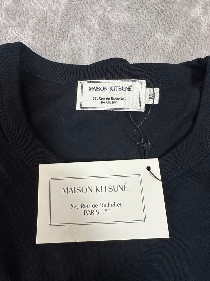 MAISON KITSUNÉ ブラック 半袖Tシャツ
