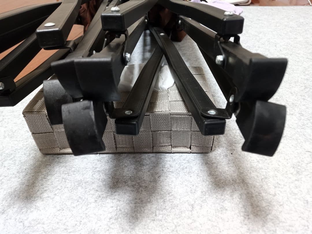【廃盤品　希少】ユニフレーム　UFチェア100 ブラウン×2脚セット【送料込み】