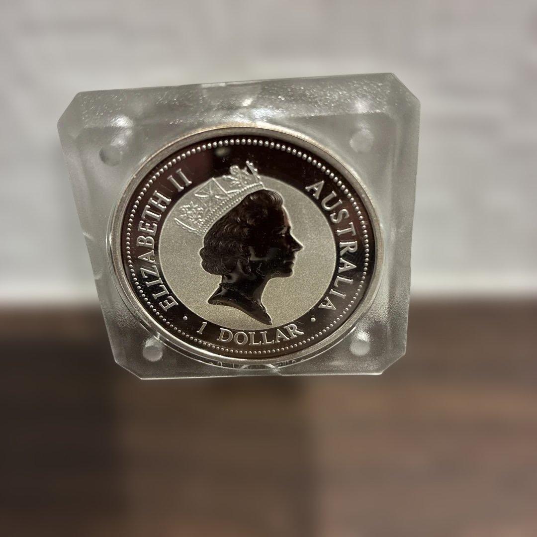 【高騰中】1998年 オーストラリア クーカバラ 1ドル銀貨