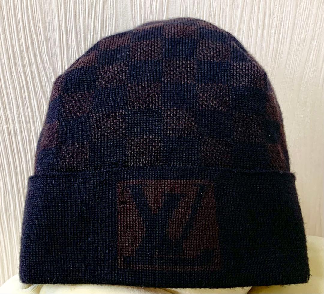 LOUIS VUITTON ボネ・プティ ニット帽 ダミエ