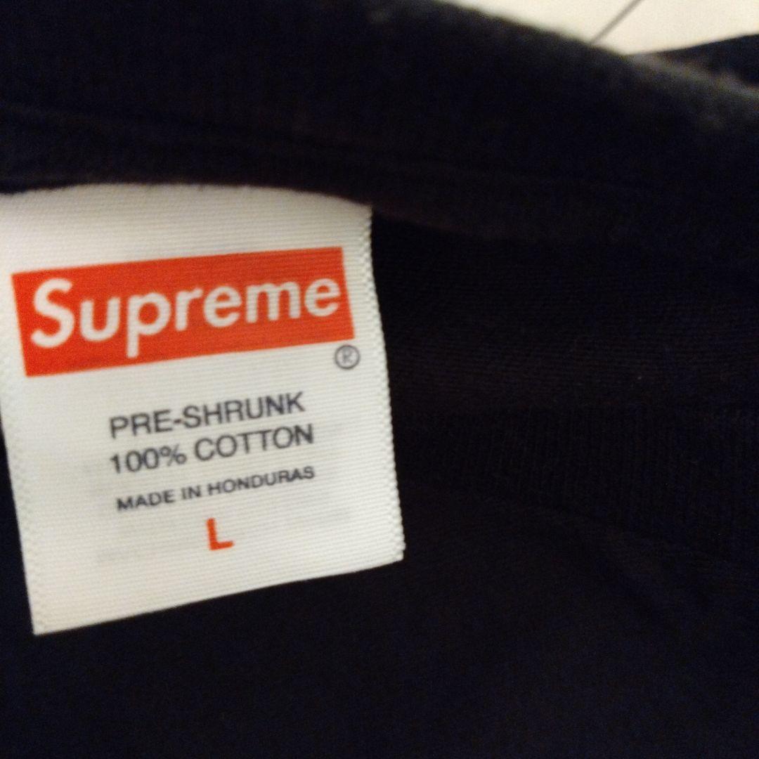 S*読様 SUPREME ブラック Tシャツ グラフィックプリント