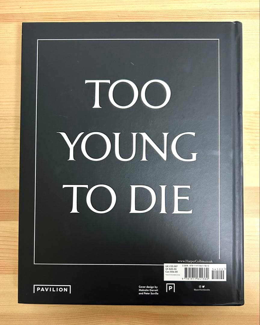 TOO FAST TO LIVE パンクグラフィック　アートブック