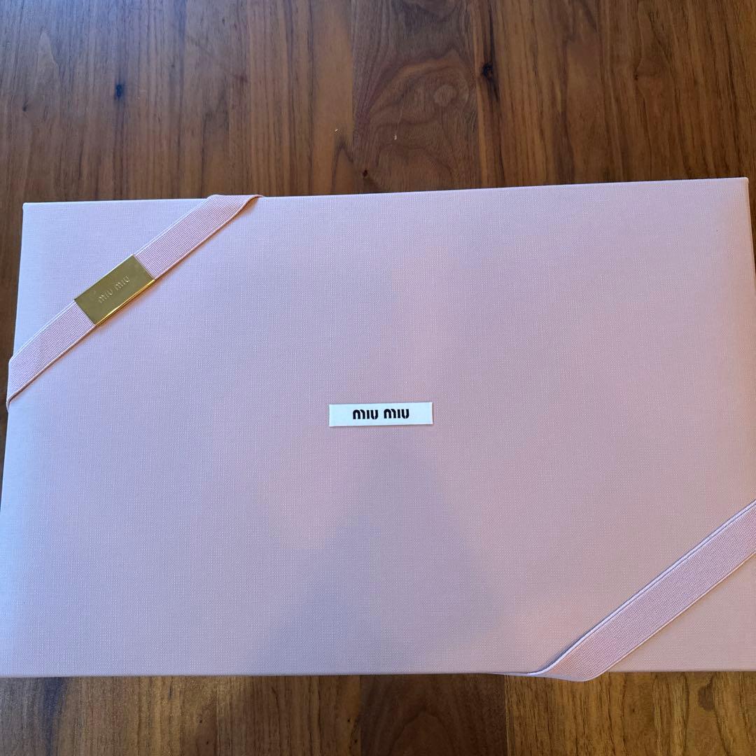 miu miu デニムハイウエストパンツ　未使用品　26
